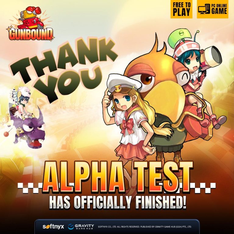 Finaliza el Periodo de Prueba Alpha de Gunbound GGH